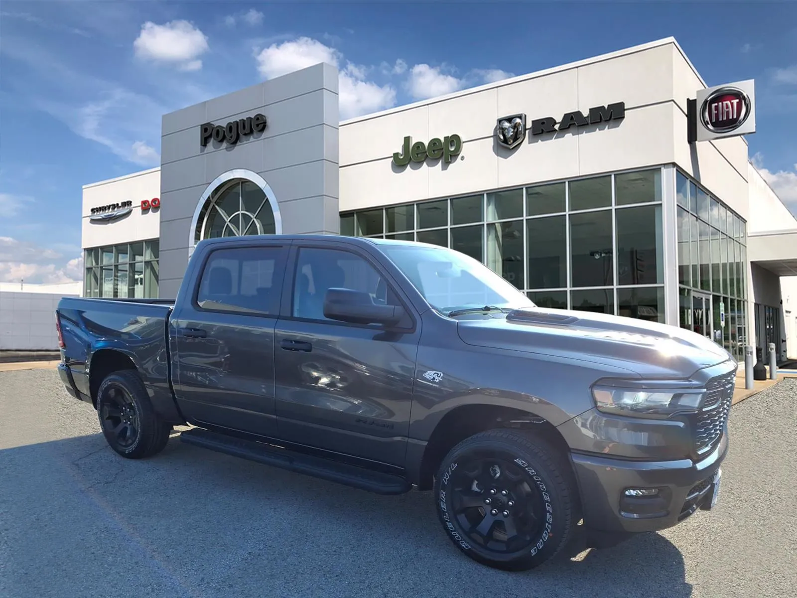 Gray 2026 RAM 1500 EXPRESS CREW CAB 4X4 5'7' BOX for sale in Powderly, KY