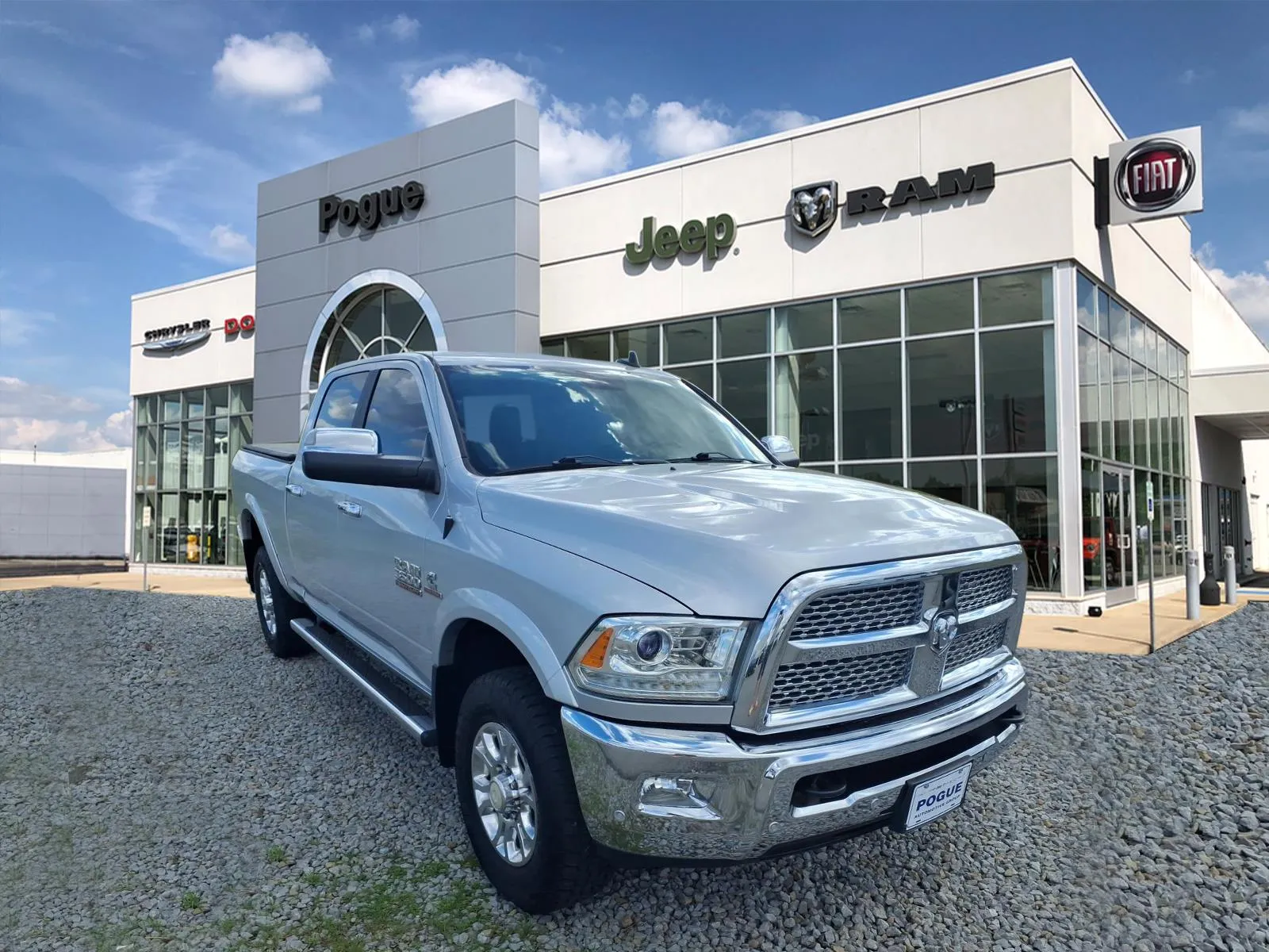 Silver 2018 Ram 3500 Laramie for sale in Powderly, KY