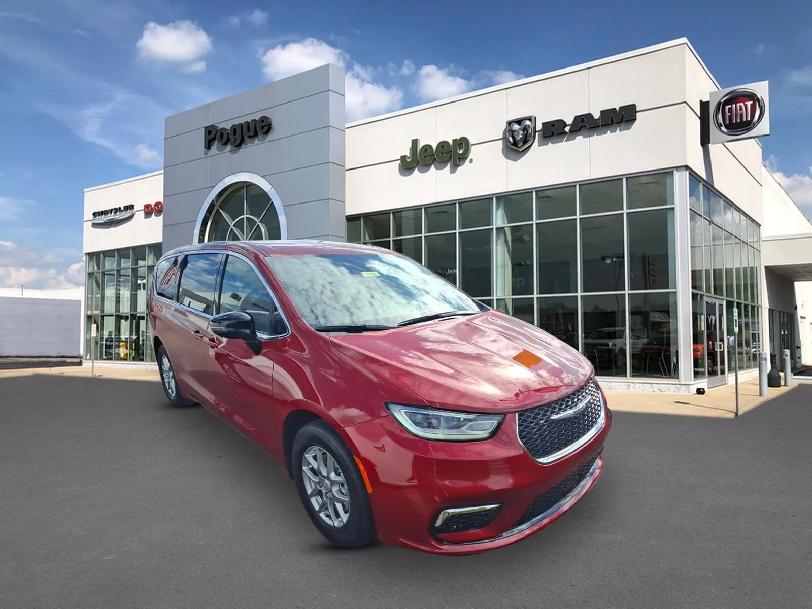 Red 2026 Chrysler Pacifica PACIFICA SELECT for sale in Powderly, KY