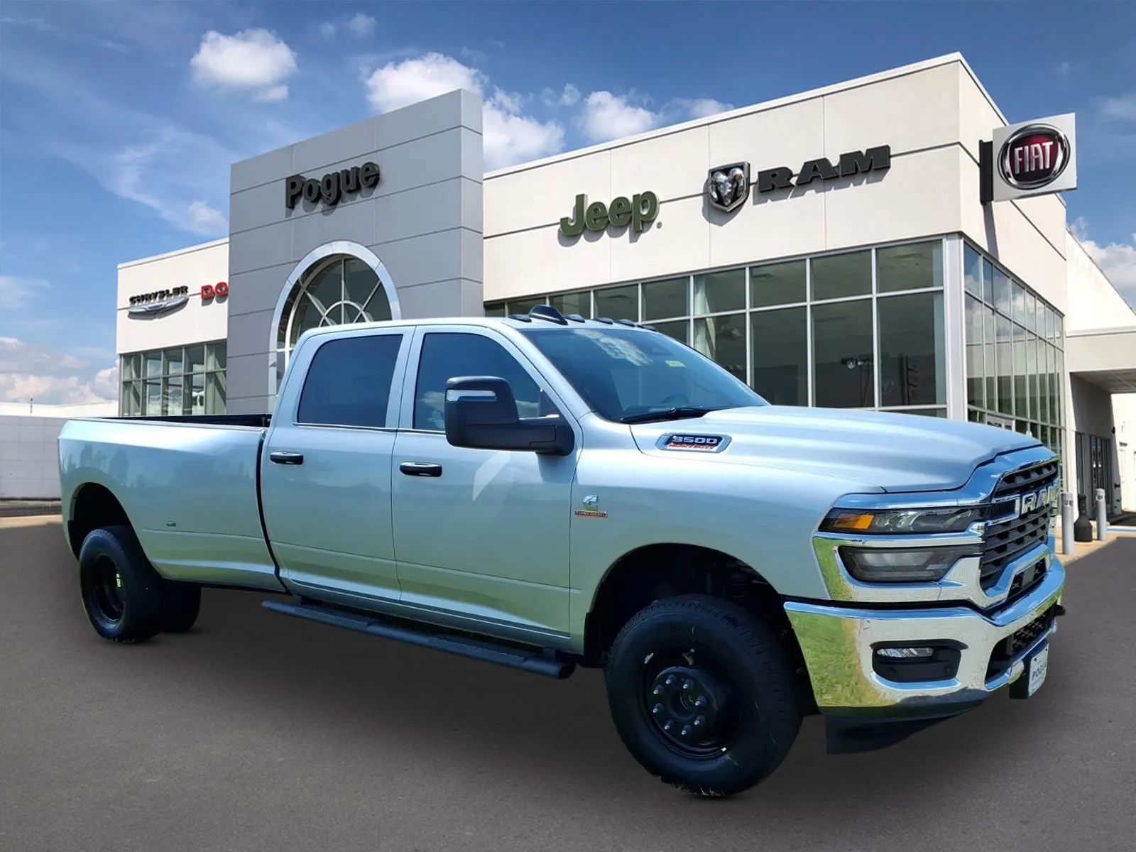 Silver 2026 RAM 3500 TRADESMAN CREW CAB 4X4 8' BOX for sale in Powderly, KY