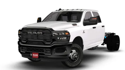 White 2026 RAM 3500 Chassis Cab RAM 3500 TRADESMAN CREW CAB CHASSIS 4X4 60' CA for sale in Powderly, KY