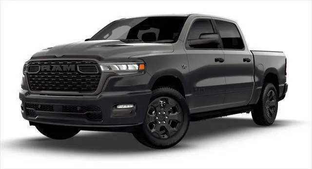 Gray 2026 RAM 1500 EXPRESS CREW CAB 4X4 5'7' BOX for sale in Powderly, KY