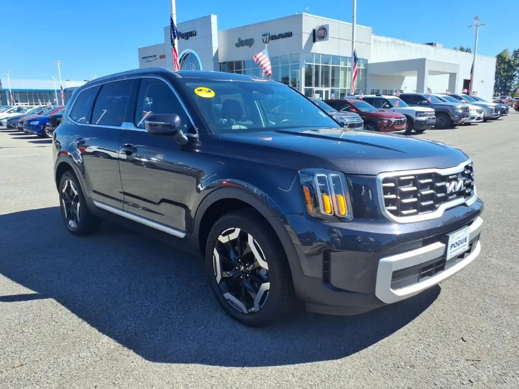 Gray 2025 Kia Telluride S for sale in Powderly, KY