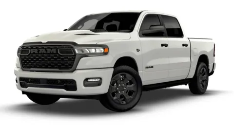 White 2026 RAM 1500 EXPRESS CREW CAB 4X4 5'7' BOX for sale in Powderly, KY