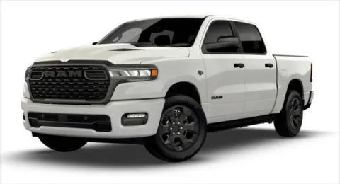 White 2026 RAM 1500 EXPRESS CREW CAB 4X4 5'7' BOX for sale in Powderly, KY