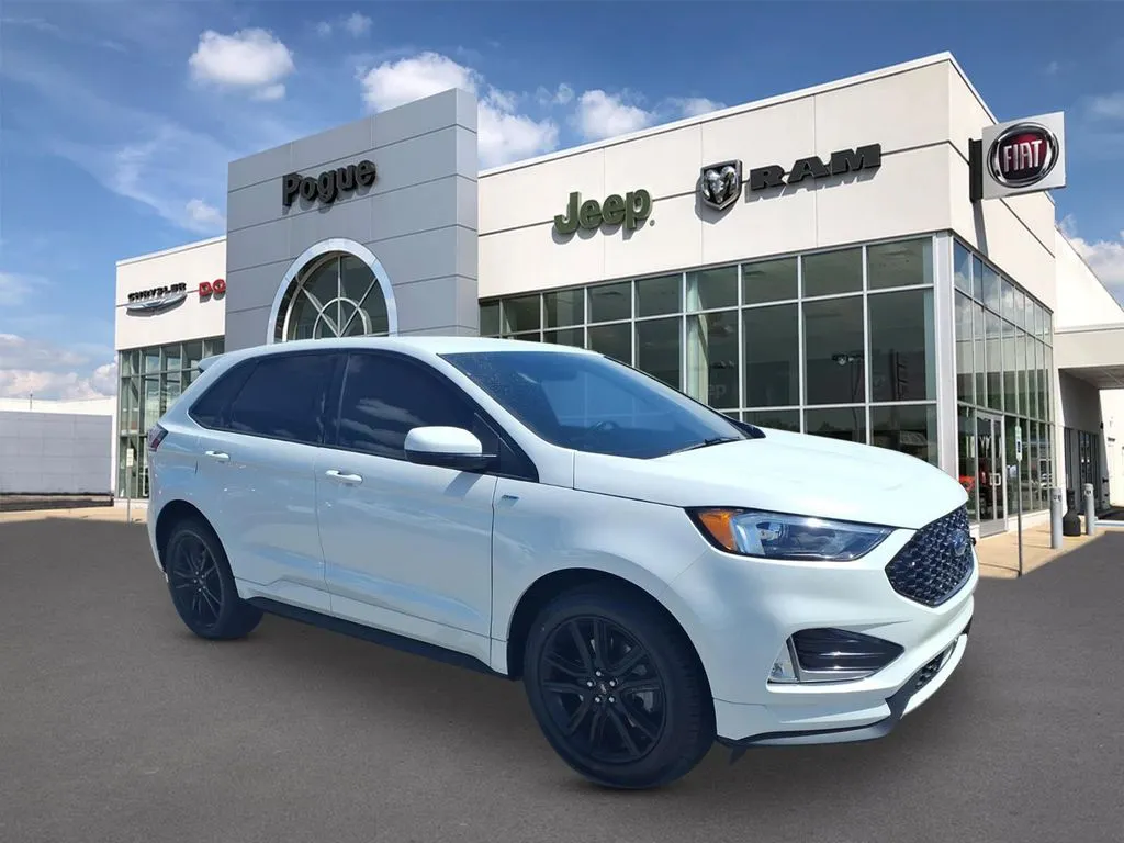 White 2024 Ford Edge ST Line for sale in Powderly, KY