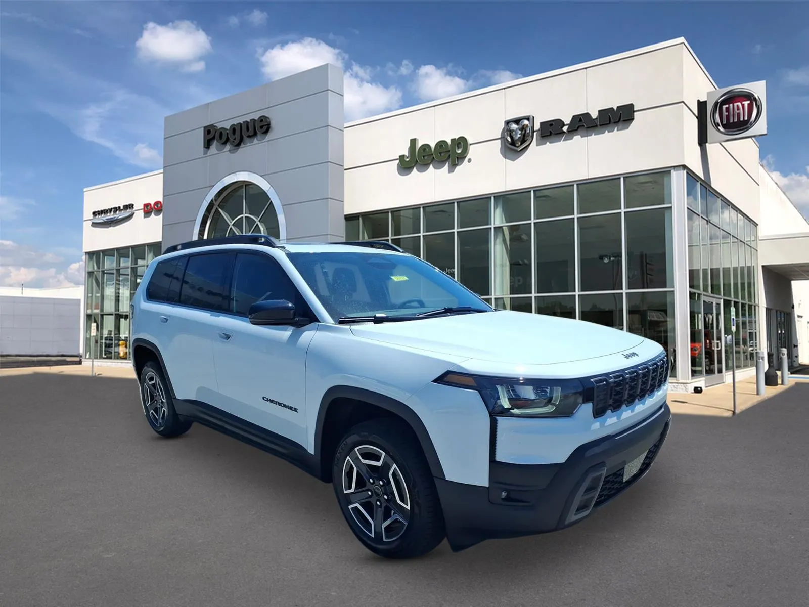 White 2026 Jeep Cherokee CHEROKEE LIMITED 4X4 for sale in Powderly, KY