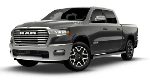 Gray 2026 RAM 1500 LARAMIE CREW CAB 4X4 5'7' BOX for sale in Powderly, KY