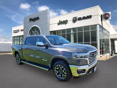 Gray 2026 RAM 1500 LARAMIE CREW CAB 4X4 5'7' BOX for sale in Powderly, KY