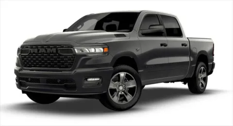 Gray 2026 RAM 1500 EXPRESS CREW CAB 4X4 5'7' BOX for sale in Powderly, KY