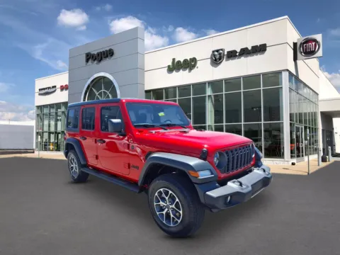 Red 2026 Jeep Wrangler WRANGLER 4-DOOR SPORT S for sale in Powderly, KY