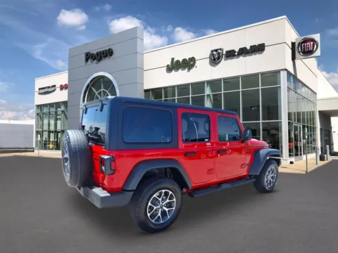 Photos of 2026 Jeep Wrangler WRANGLER 4-DOOR SPORT S for sale in Powderly, KY at Pogue Chrysler Dodge Jeep RAM FIAT