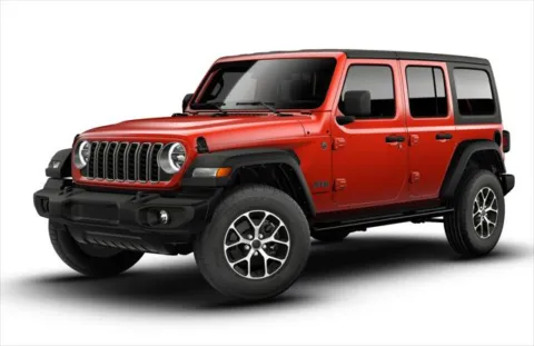 Red 2026 Jeep Wrangler WRANGLER 4-DOOR SPORT S for sale in Powderly, KY