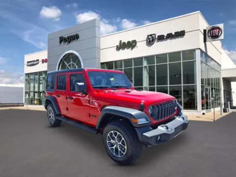 Red 2026 Jeep Wrangler WRANGLER 4-DOOR SPORT S for sale in Powderly, KY