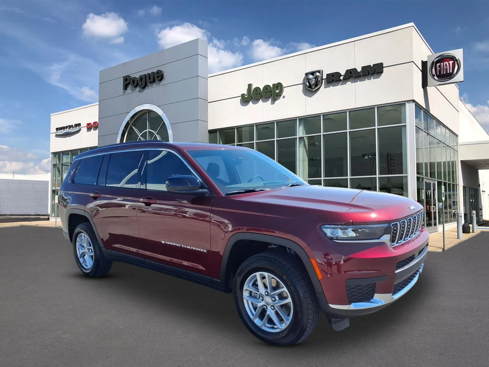 Red 2026 Jeep Grand Cherokee GRAND CHEROKEE L LAREDO X 4X4 for sale in Powderly, KY