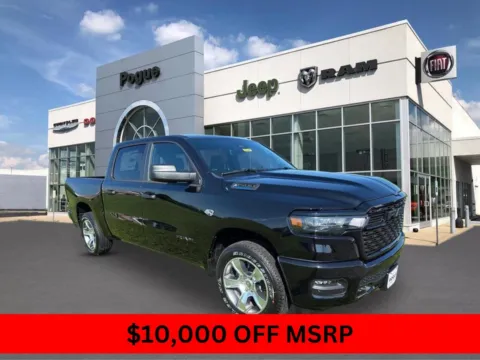 Black 2026 RAM 1500 EXPRESS CREW CAB 4X4 5'7' BOX for sale in Powderly, KY