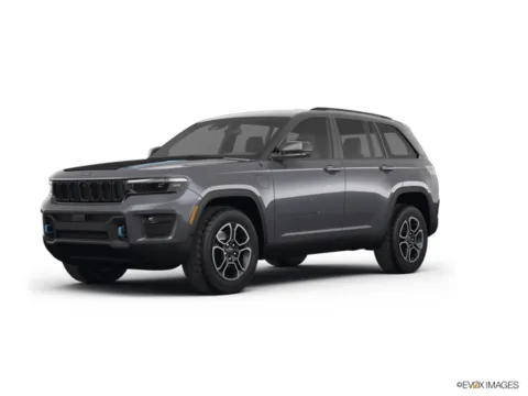 Gray 2023 Jeep Grand Cherokee Overland 4xe for sale in Powderly, KY