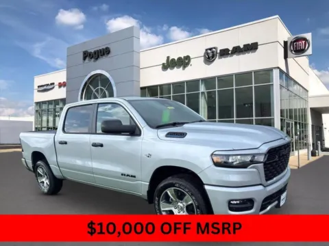 Silver 2026 RAM 1500 EXPRESS CREW CAB 4X4 5'7' BOX for sale in Powderly, KY
