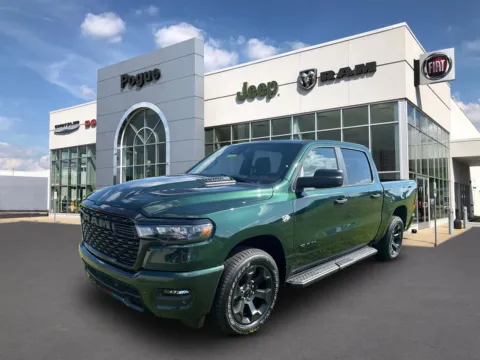 Green 2026 RAM 1500 EXPRESS CREW CAB 4X4 5'7' BOX for sale in Powderly, KY