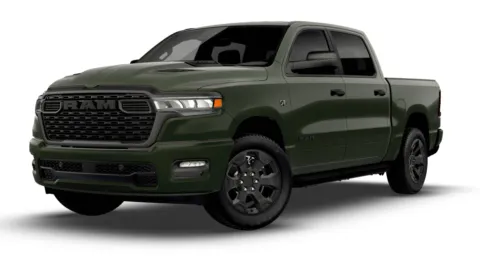 Green 2026 RAM 1500 EXPRESS CREW CAB 4X4 5'7' BOX for sale in Powderly, KY