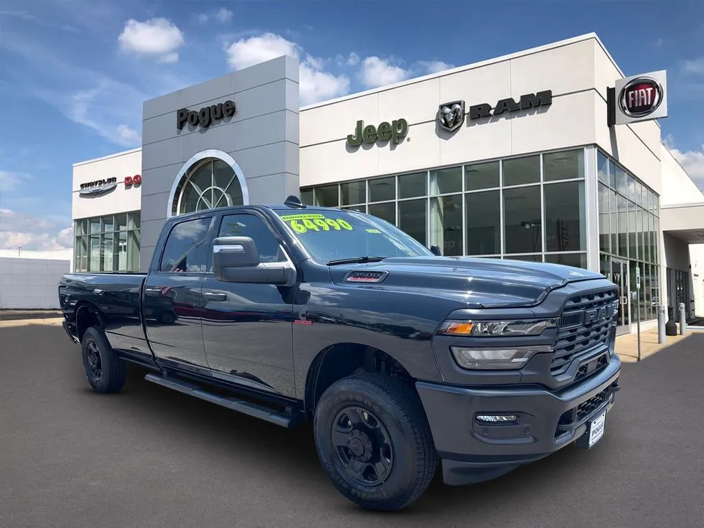 Black 2026 RAM 3500 TRADESMAN CREW CAB 4X4 8' BOX for sale in Powderly, KY