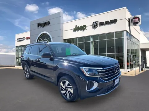 Black 2025 Volkswagen Atlas 2.0T SE w/Technology for sale in Powderly, KY
