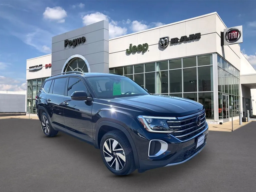 Black 2025 Volkswagen Atlas 2.0T SE w/Technology for sale in Powderly, KY