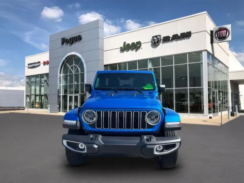Photos of 2026 Jeep Wrangler WRANGLER 4-DOOR SAHARA for sale in Powderly, KY at Pogue Chrysler Dodge Jeep RAM FIAT
