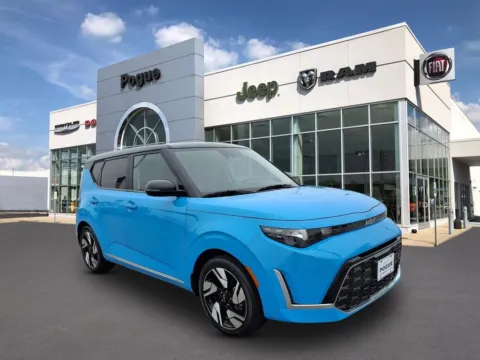Blue 2024 Kia Soul GT-Line for sale in Powderly, KY