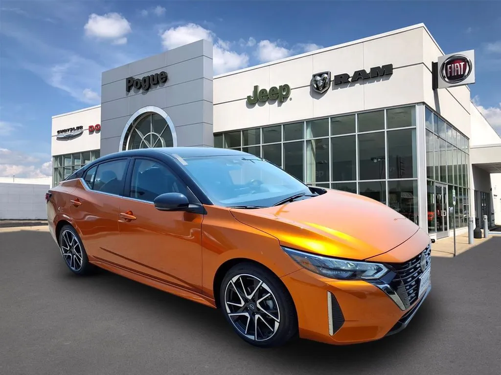Orange 2024 Nissan Sentra SR for sale in Powderly, KY