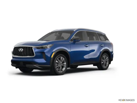 Blue 2023 INFINITI QX60 LUXE for sale in Powderly, KY