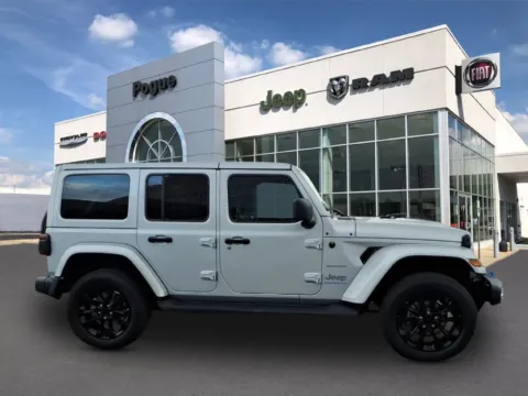Photos of 2023 Jeep Wrangler Sahara 4xe for sale in Powderly, KY at Pogue Chrysler Dodge Jeep RAM FIAT
