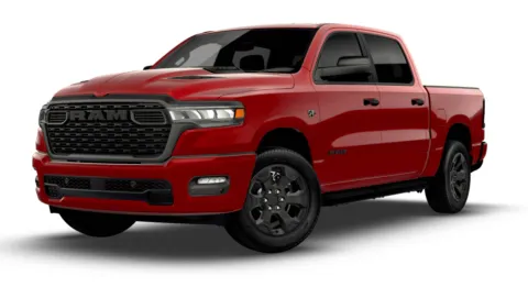 Red 2026 RAM 1500 EXPRESS CREW CAB 4X4 5'7' BOX for sale in Powderly, KY