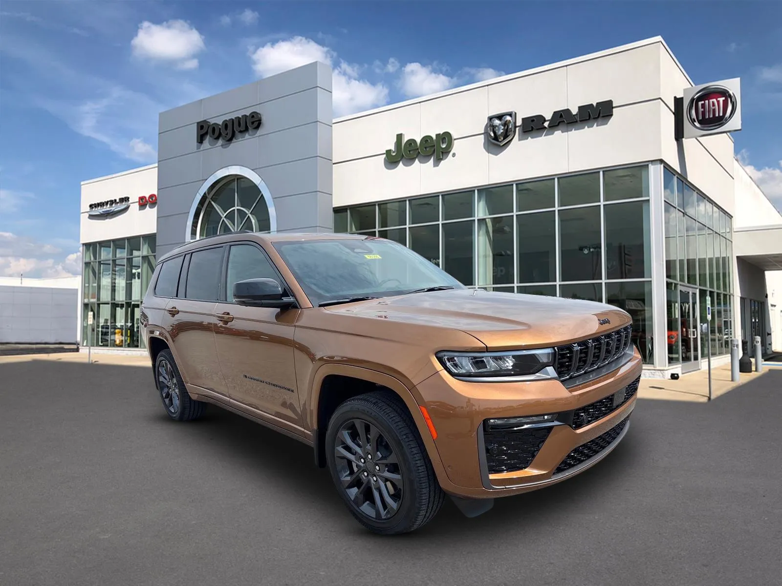 Orange 2026 Jeep Grand Cherokee L GRAND CHEROKEE L LIMITED RESERVE 4X4 for sale in Powderly, KY