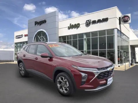 Red 2025 Chevrolet Trax LT for sale in Powderly, KY