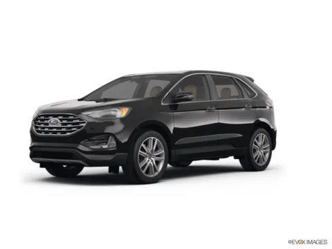 Black 2022 Ford Edge Titanium for sale in Powderly, KY