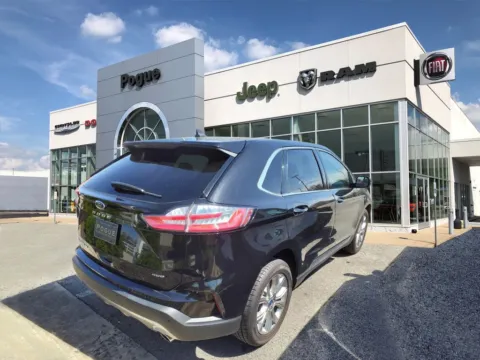 Photos of 2022 Ford Edge Titanium for sale in Powderly, KY at Pogue Chrysler Dodge Jeep RAM FIAT