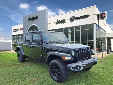 Black 2022 Jeep Gladiator Sport for sale in Powderly, KY
