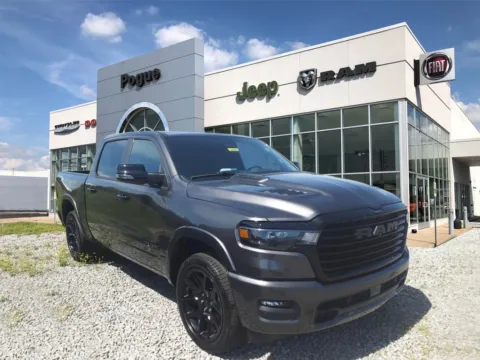 Gray 2025 RAM Ram 1500 RAM 1500 LARAMIE CREW CAB 4X4 5'7' BOX for sale in Powderly, KY