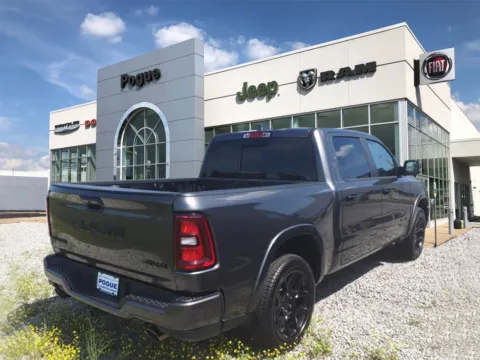 Photos of 2025 RAM Ram 1500 RAM 1500 LARAMIE CREW CAB 4X4 5'7' BOX for sale in Powderly, KY at Pogue Chrysler Dodge Jeep RAM FIAT