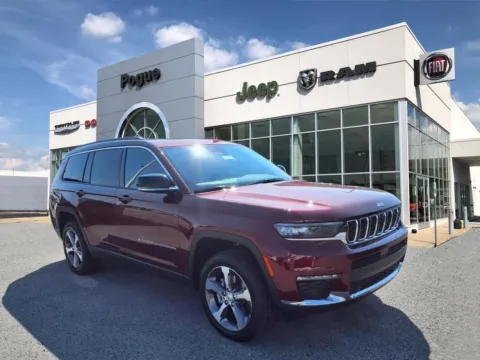 Red 2025 Jeep Grand Cherokee GRAND CHEROKEE L LIMITED 4X4 for sale in Powderly, KY