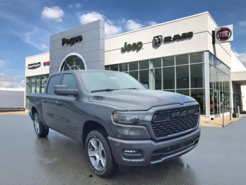 Gray 2025 RAM Ram 1500 RAM 1500 TRADESMAN CREW CAB 4X4 5'7' BOX for sale in Powderly, KY