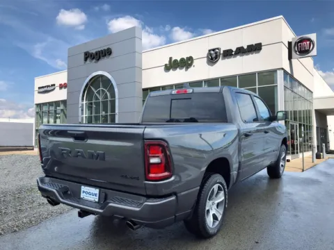 Photos of 2025 RAM Ram 1500 RAM 1500 TRADESMAN CREW CAB 4X4 5'7' BOX for sale in Powderly, KY at Pogue Chrysler Dodge Jeep RAM FIAT