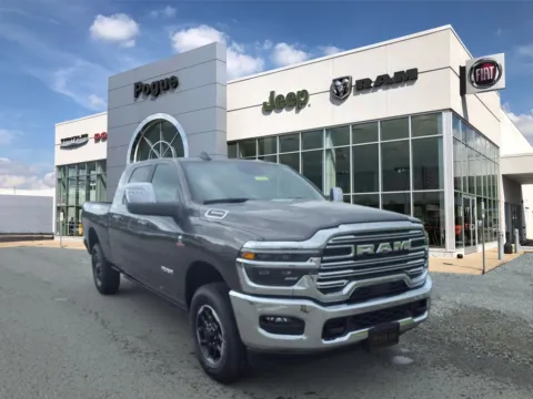 Gray 2025 RAM Ram 3500 RAM 3500 LARAMIE MEGA CAB 4X4 6'4' BOX for sale in Powderly, KY