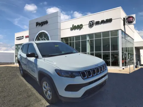 White 2025 Jeep Compass COMPASS SPORT 4X4 for sale in Powderly, KY