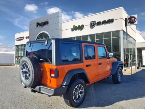Photos of 2025 Jeep Wrangler WRANGLER 4-DOOR SPORT S for sale in Powderly, KY at Pogue Chrysler Dodge Jeep RAM FIAT