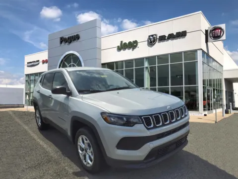 Silver 2025 Jeep Compass COMPASS SPORT 4X4 for sale in Powderly, KY
