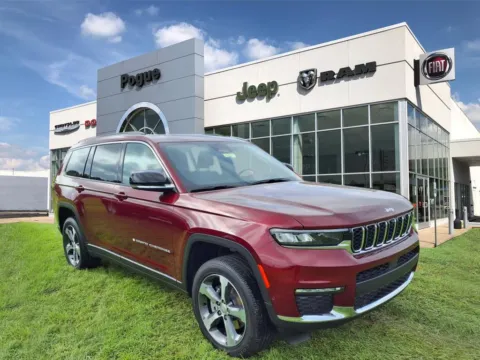 Red 2025 Jeep Grand Cherokee GRAND CHEROKEE L LIMITED 4X4 for sale in Powderly, KY