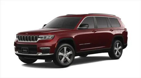 Red 2025 Jeep Grand Cherokee GRAND CHEROKEE L LIMITED 4X4 for sale in Powderly, KY