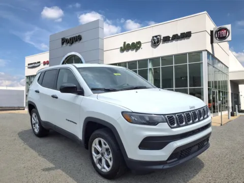White 2025 Jeep Compass COMPASS SPORT 4X4 for sale in Powderly, KY